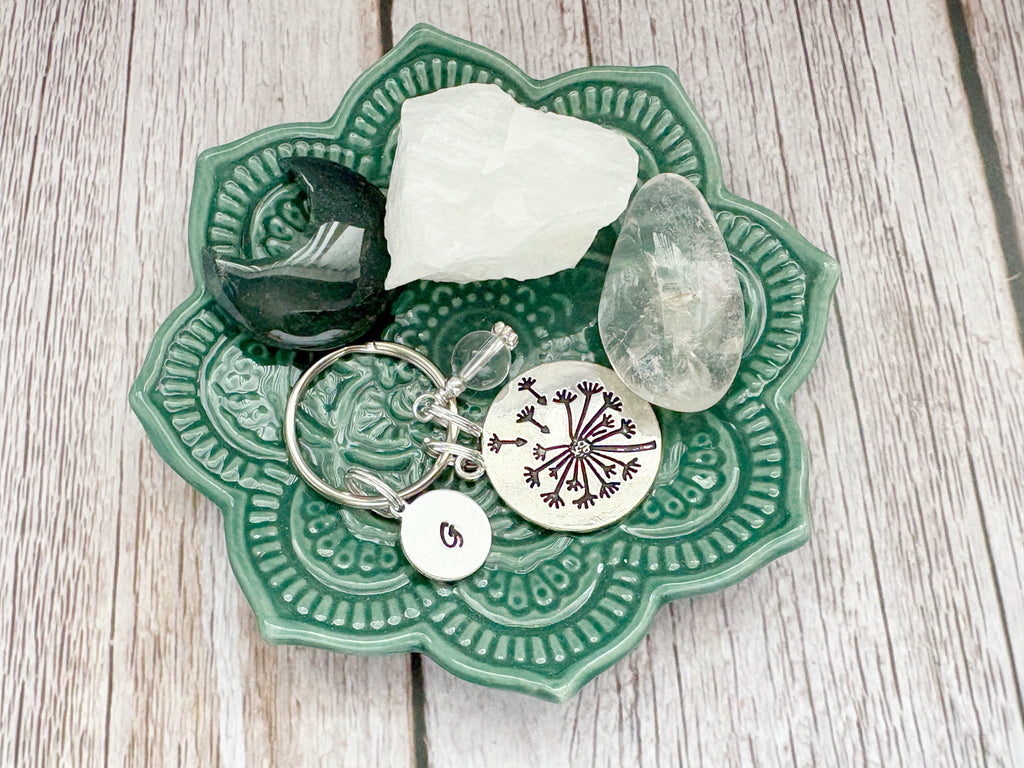 Personalised Dandelion Keyring | Inner Strength | Strength Within