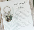 Personalised Dandelion Keyring | Inner Strength | Strength Within