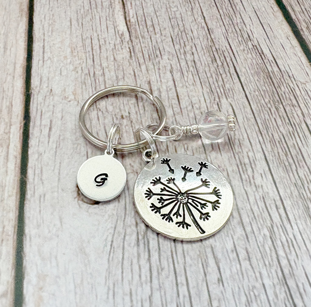 Personalised Dandelion Keyring | Inner Strength | Strength Within