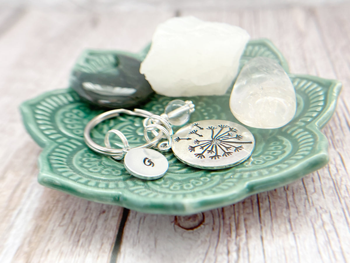 Personalised Dandelion Keyring | Inner Strength | Strength Within