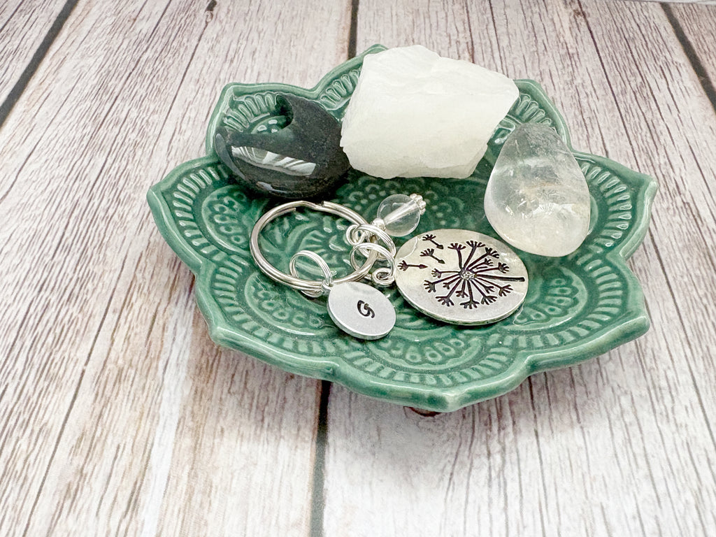 Personalised Dandelion Keyring | Inner Strength | Strength Within