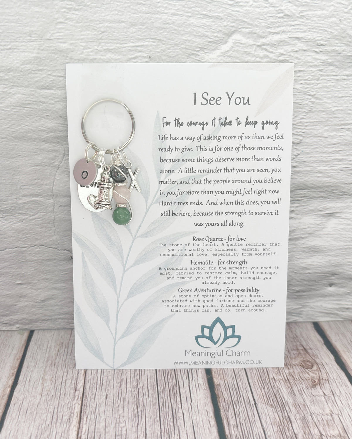 I See You Support Keyring Gift | Seen Series | Strength Within
