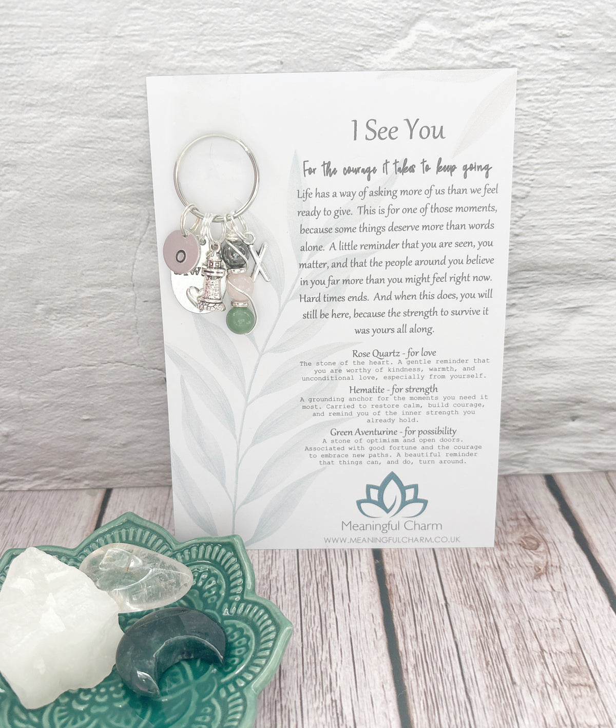 I See You Support Keyring Gift | Seen Series | Strength Within