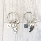 Mother and Daughter Connecting Keyring Set, An Unbreakable Bond