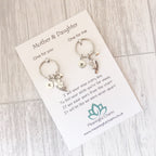 Mother and Daughter Connecting Keyring Set, An Unbreakable Bond