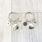 Father and Daughter Matching Keyring Set, For Your Hero
