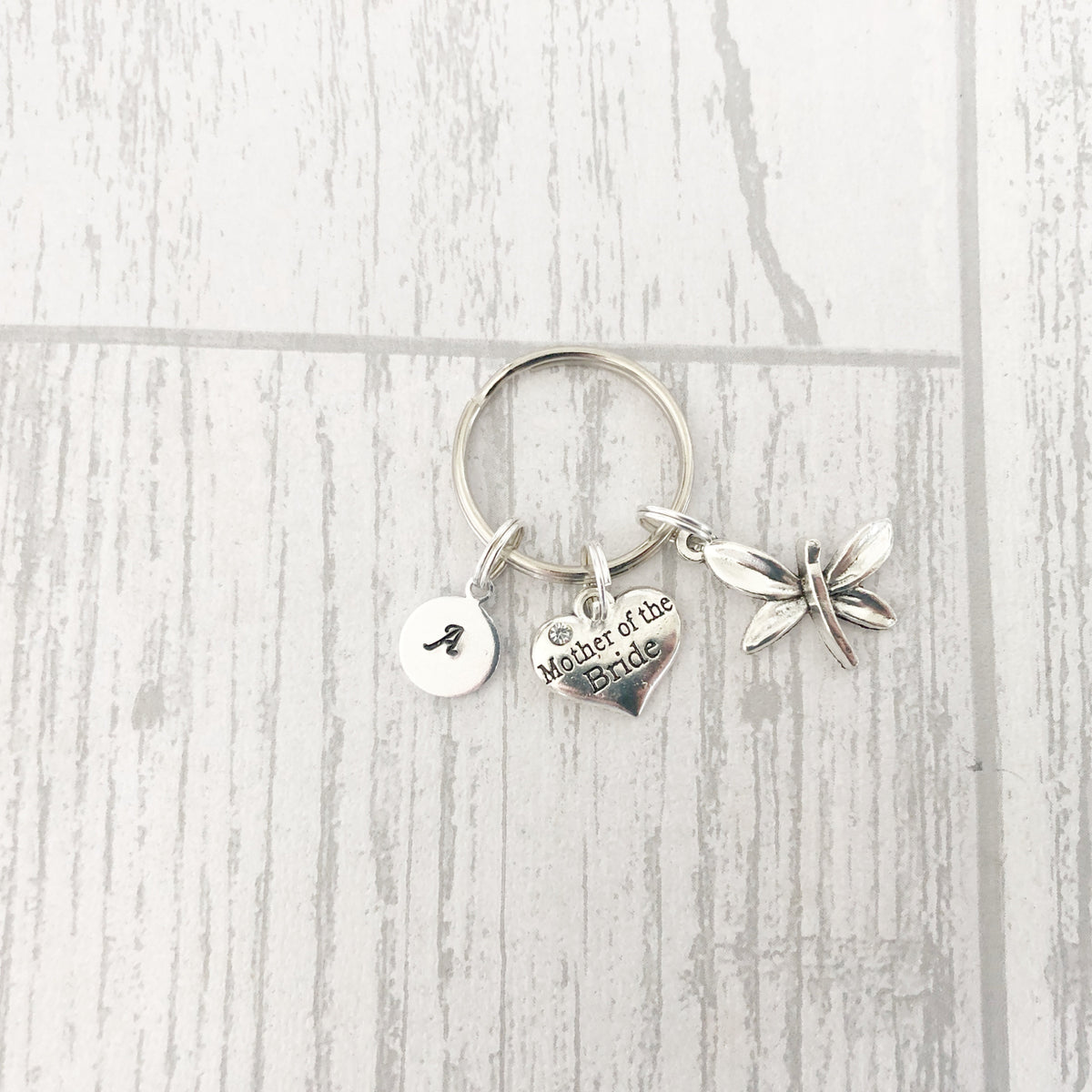 Mother of the Bride Keyring | Personalised Wedding Thank You Gift