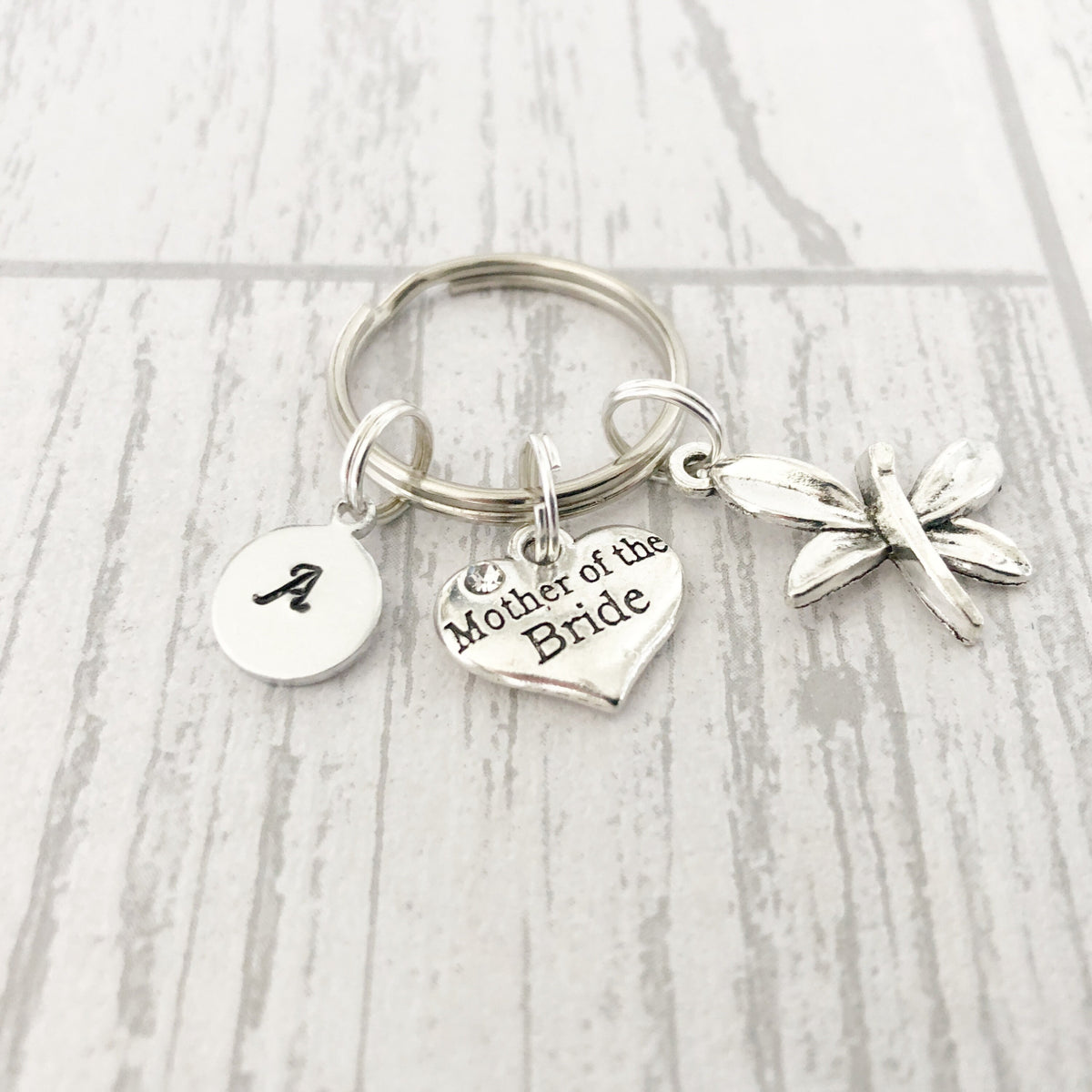 Mother of the Bride Keyring | Personalised Wedding Thank You Gift