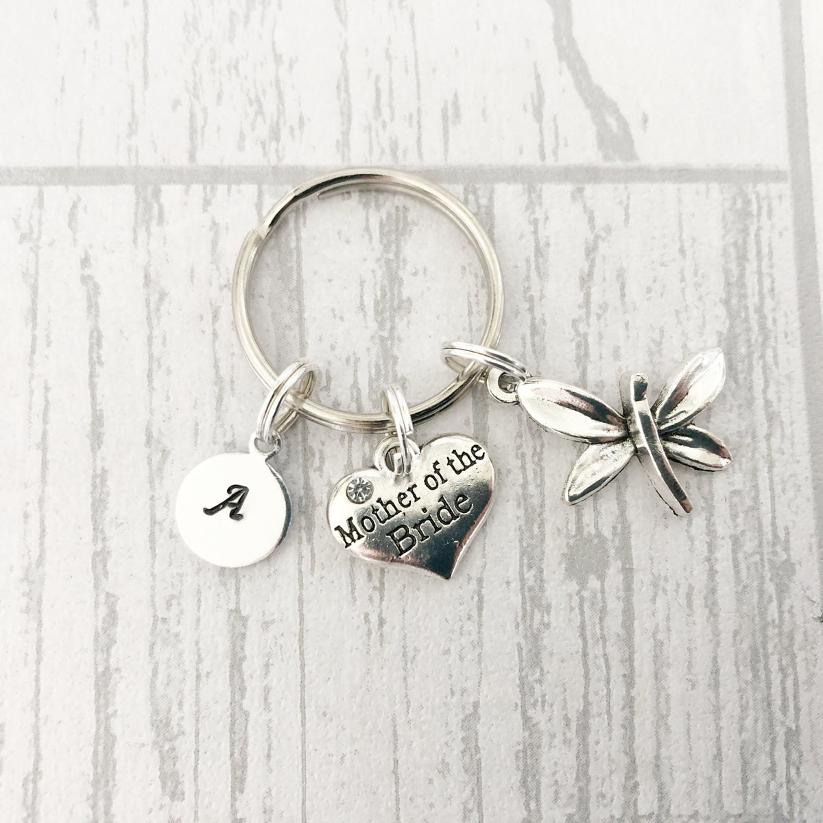 Mother of the Bride Keyring | Personalised Wedding Thank You Gift