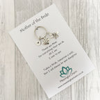 Mother of the Bride Keyring | Personalised Wedding Thank You Gift