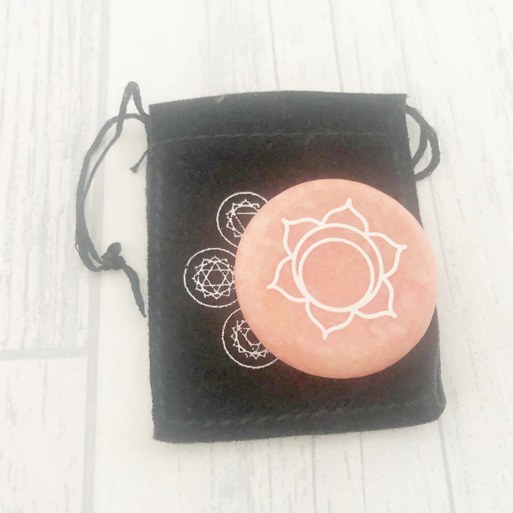 Sacral Chakra Worry Stone | Creativity Gift