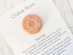 Sacral Chakra Worry Stone | Creativity Gift
