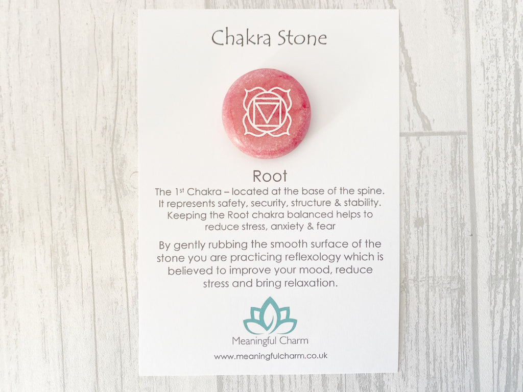 Root Chakra Worry Stone | Support Gift