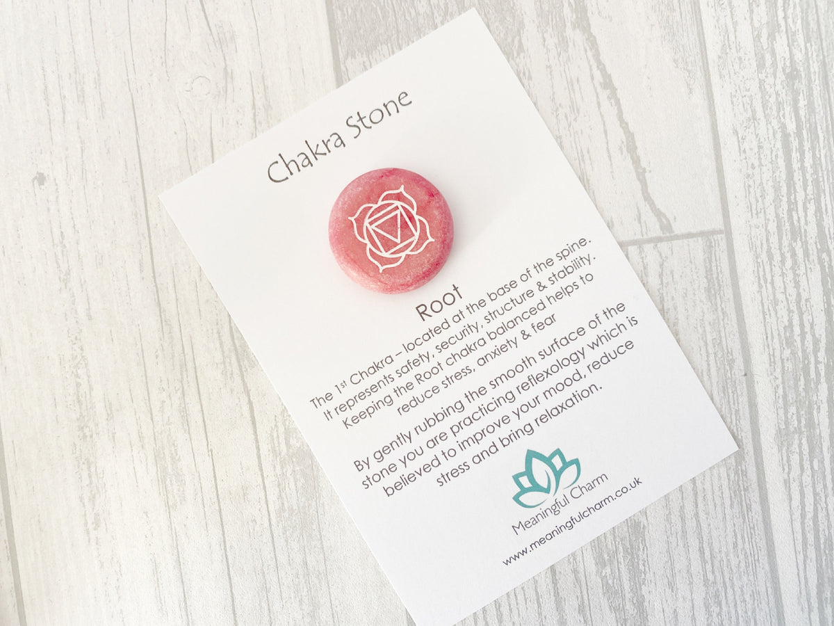 Root Chakra Worry Stone | Support Gift