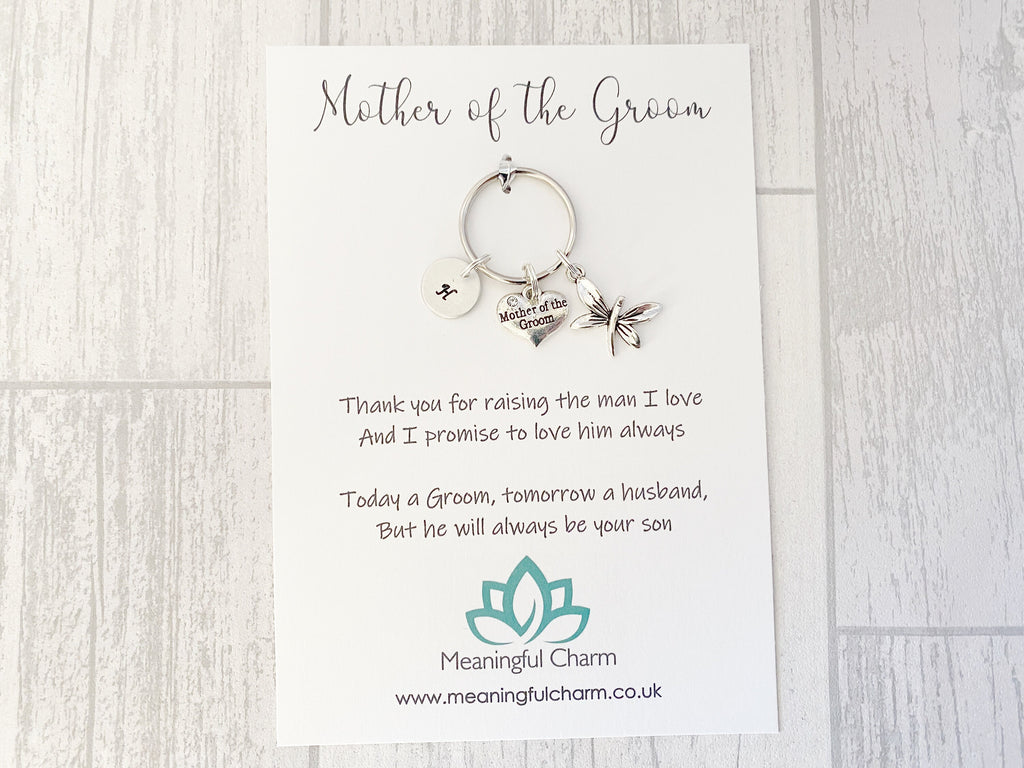 Mother of the Groom Keyring | Personalised Wedding Thank You Gift