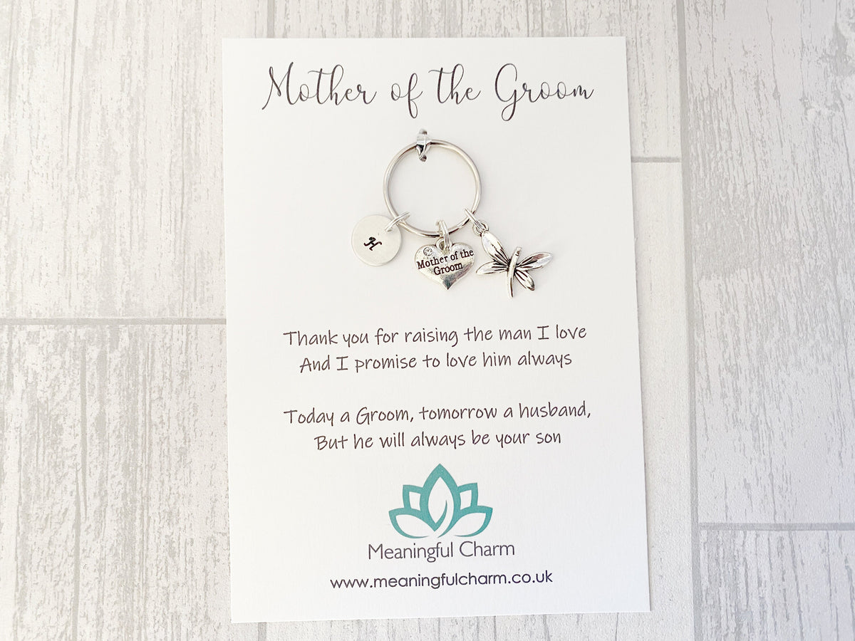 Mother of the Groom Keyring | Personalised Wedding Thank You Gift
