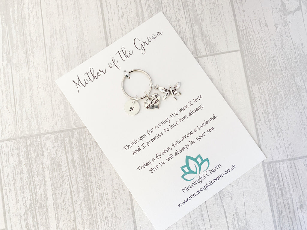 Mother of the Groom Keyring | Personalised Wedding Thank You Gift