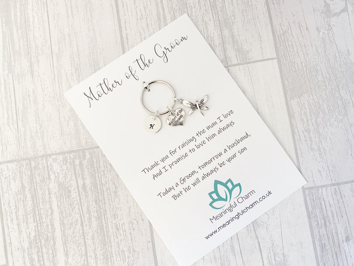 Mother of the Groom Keyring | Personalised Wedding Thank You Gift