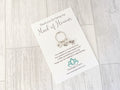 Maid of Honour Keyring | Personalised Wedding Thank You Gift