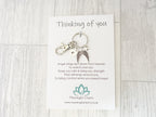 Angel Wings Keyring | Personalised Sympathy & Support Gift