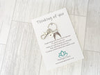 Angel Wings Keyring | Personalised Sympathy & Support Gift