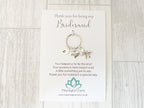 Bridesmaid Keyring | Personalised Wedding Thank You Gift