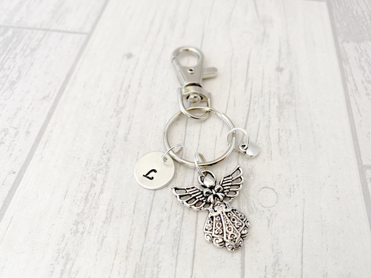 Guardian Angel Keyring | Personalised Thinking of You Gift