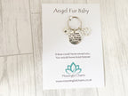 Pet Memorial Keyring | Angel Fur Baby | Personalised Pet Loss Gift