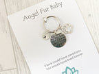 Pet Memorial Keyring | Angel Fur Baby | Personalised Pet Loss Gift