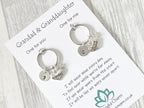 Grandad & Granddaughter Keyring Set | Matching Keepsake Gift
