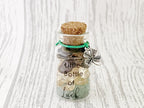 Little Bottle of Luck | Crystal Good Luck Gift | Tiger's Eye, Citrine & Green Aventurine