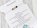 Sterling Silver Inner Calm Crystal Bracelet | Balance, Grounding and Resilience Gifts