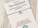 Spirit Animal Elephant Wish Bracelet | Good Luck Gift | Sacred Spirit
