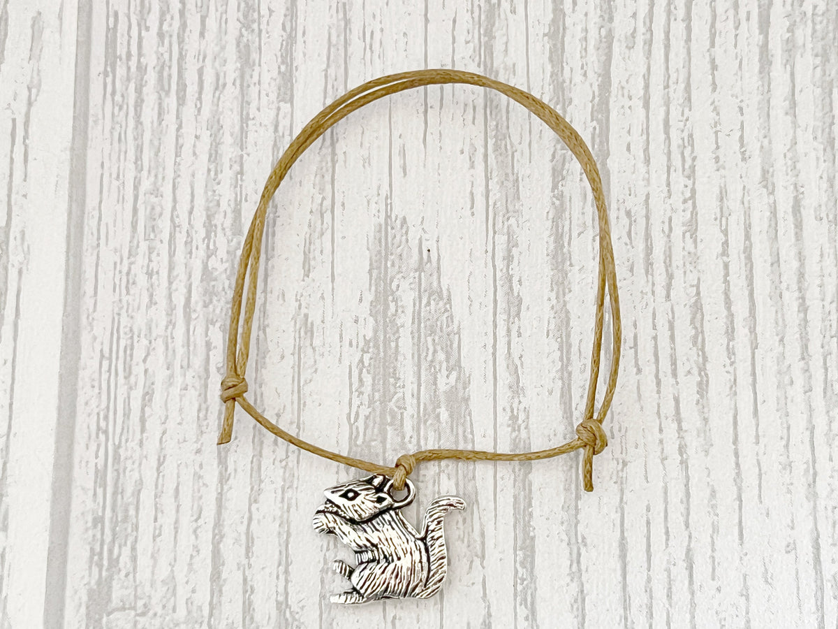 Spirit Animal Squirrel Wish Bracelet | Motivational Gift | Sacred Spirit