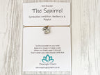 Spirit Animal Squirrel Wish Bracelet | Motivational Gift | Sacred Spirit
