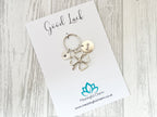 Four Leaf Clover Keyring | Lucky Charm | Personalised Good Luck Gift