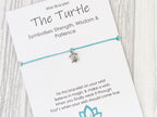 Spirit Animal Turtle Wish Bracelet | Strength Gift | Sacred Spirit