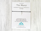 Spirit Animal Mouse Wish Bracelet | Courage Gift | Sacred Spirit