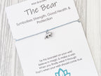 Spirit Animal Bear Wish Bracelet | Strength Gift | Sacred Spirit