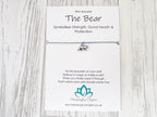 Spirit Animal Bear Wish Bracelet | Strength Gift | Sacred Spirit