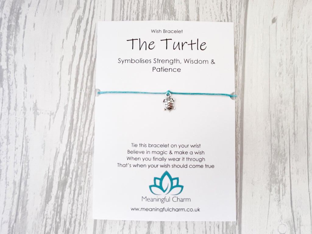 Spirit Animal Turtle Wish Bracelet | Strength Gift | Sacred Spirit
