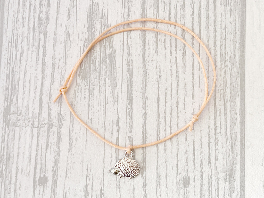 Spirit Animal Hedgehog Wish Bracelet | Confidence Gift | Sacred Spirit