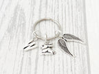 Rabbit Memorial Keyring | Pet Loss Gift | Personalised Keepsake