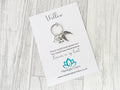 Rabbit Memorial Keyring | Pet Loss Gift | Personalised Keepsake