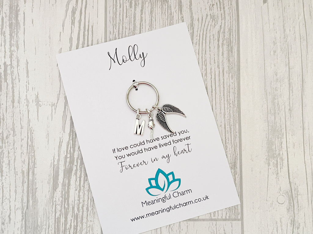 Mouse Memorial Keyring | Pet Loss Gift | Personalised Keepsake