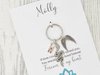 Snake Memorial Keyring | Pet Loss Gift | Personalised Keepsake