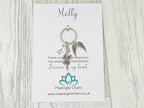 Snake Memorial Keyring | Pet Loss Gift | Personalised Keepsake
