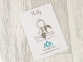 Snake Memorial Keyring | Pet Loss Gift | Personalised Keepsake