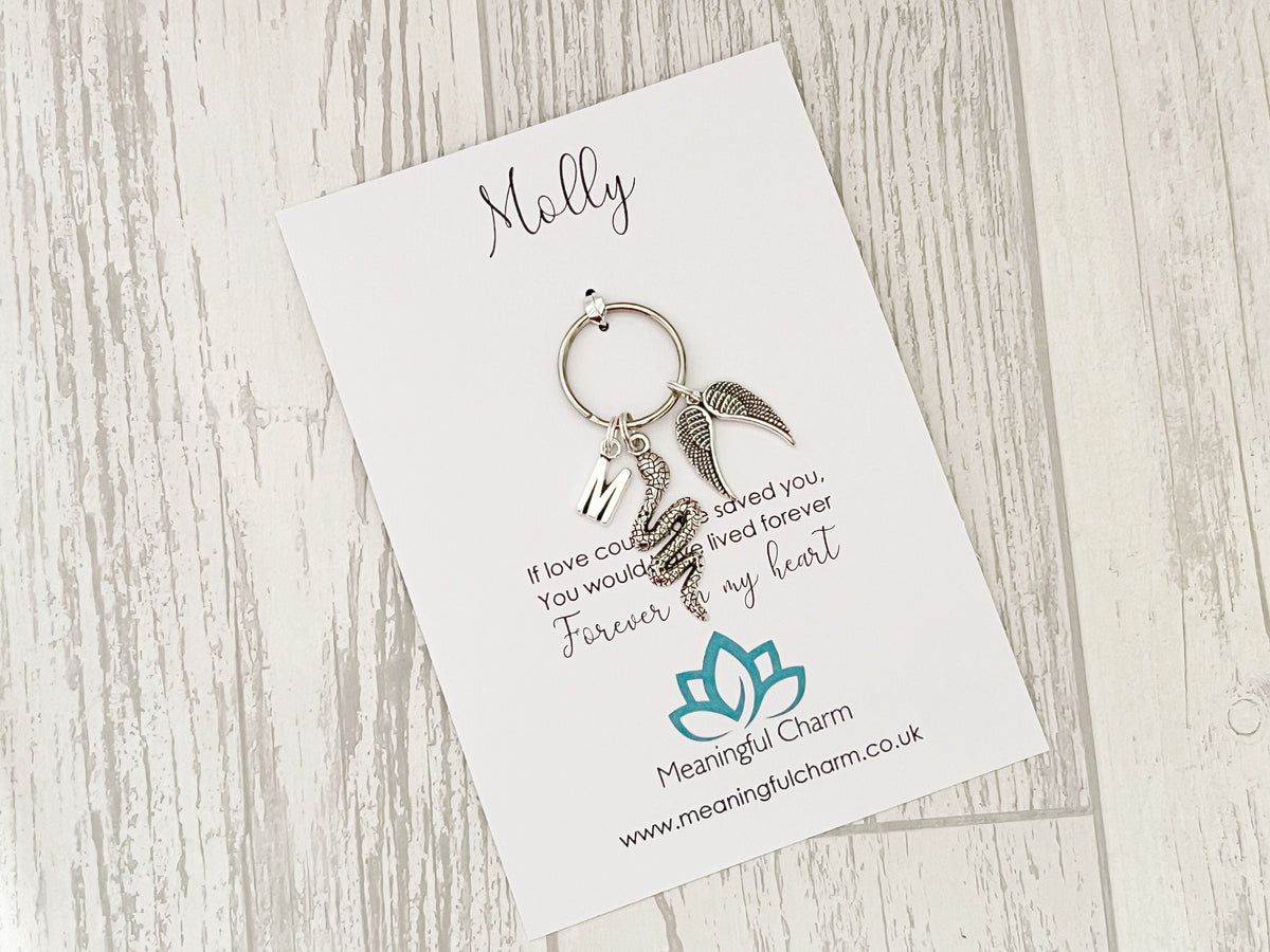 Snake Memorial Keyring | Pet Loss Gift | Personalised Keepsake