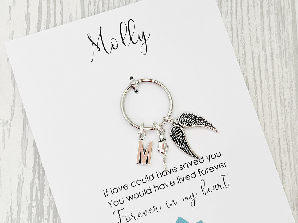 Mouse Memorial Keyring | Pet Loss Gift | Personalised Keepsake